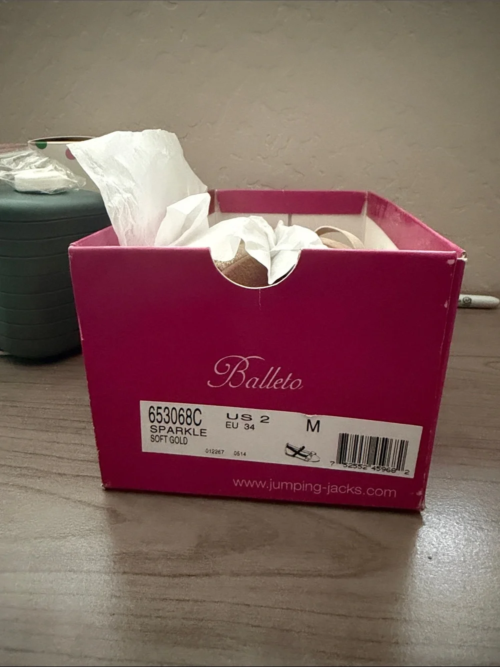 Balleto Glitter Ballet Shoes
